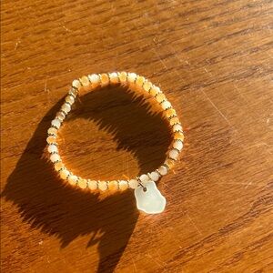 Lake Erie Beach Glass Elegant Beaded Bracelet